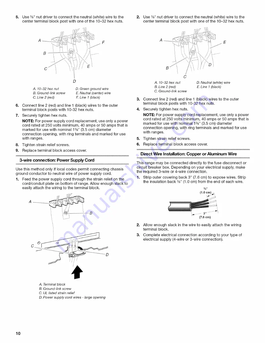 Amana AER5523XAB1 Installation Instructions Manual Download Page 26