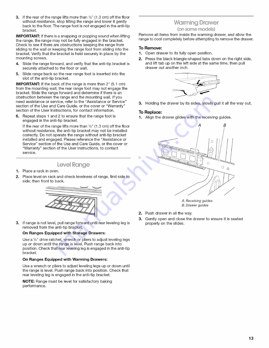 Amana AER5523XAB1 Installation Instructions Manual Download Page 29