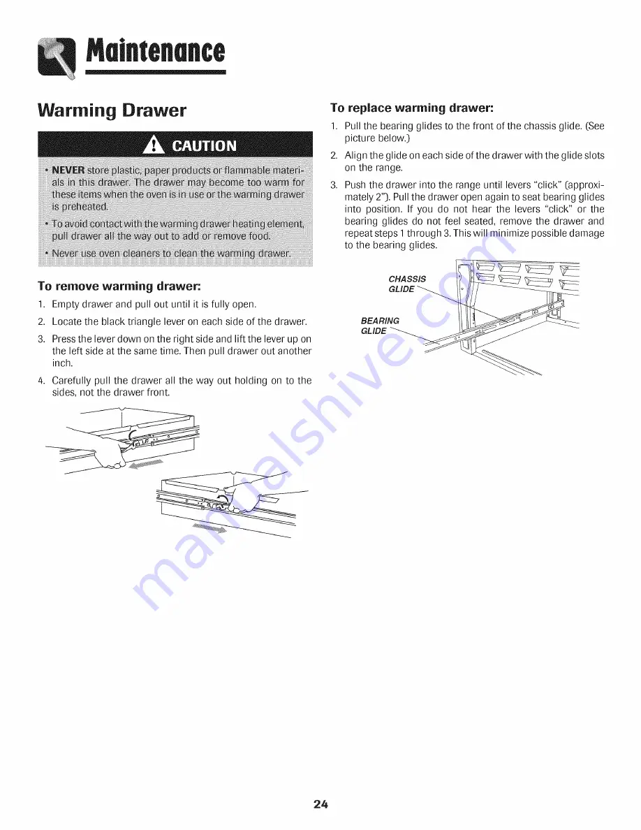 Amana AER5845QAF17 Use & Care Manual Download Page 25