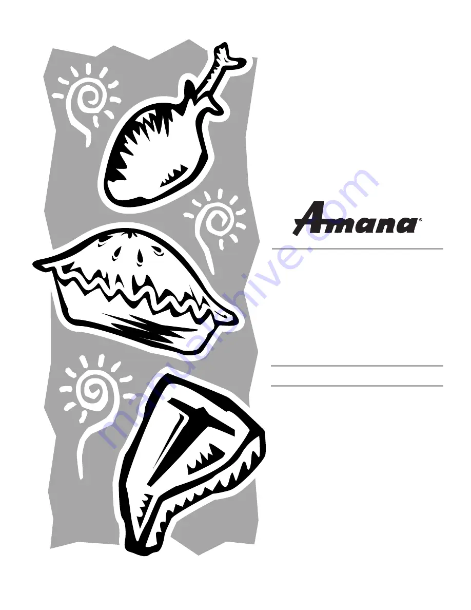 Amana AGR3530AA Use & Care Manual Download Page 1