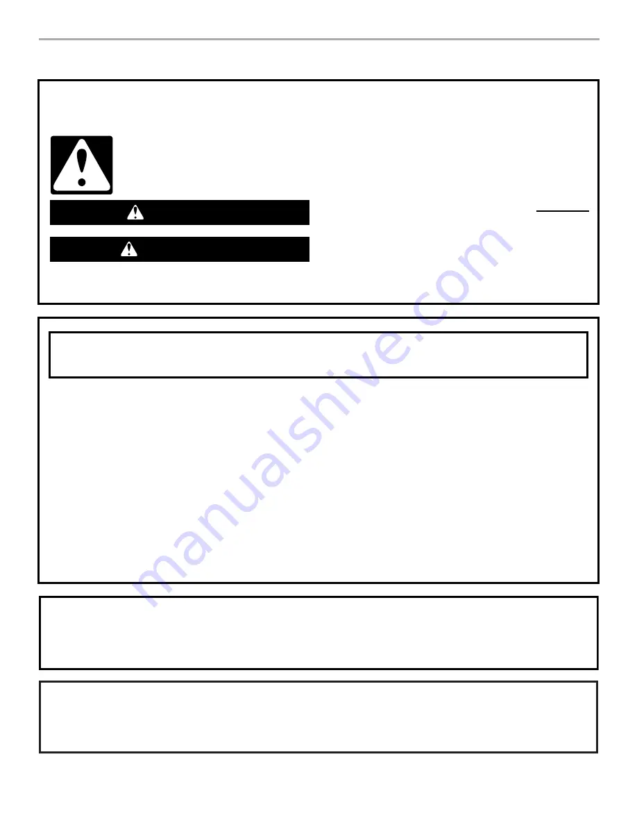 Amana AGR3530AA Use & Care Manual Download Page 3