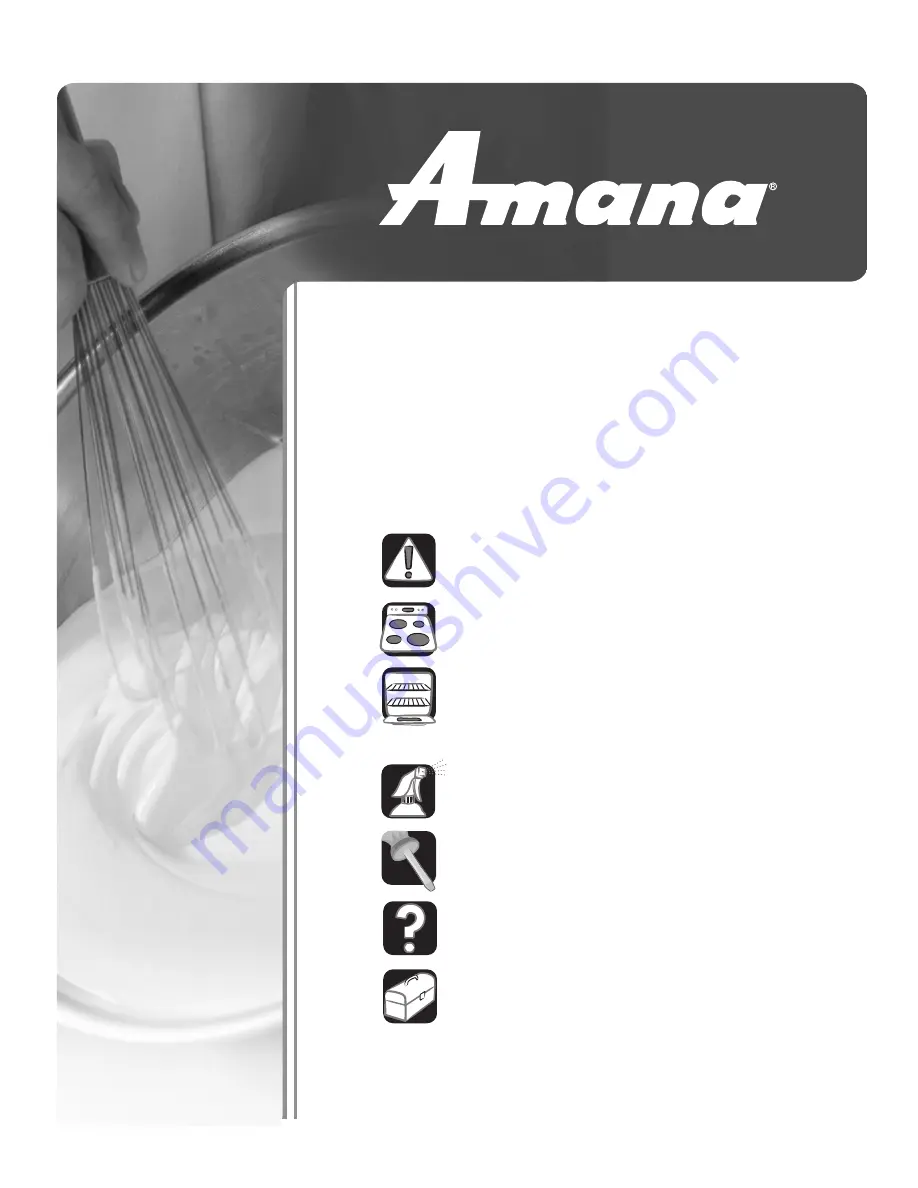 Amana AGR5725SDS Use And Care Manual Download Page 1