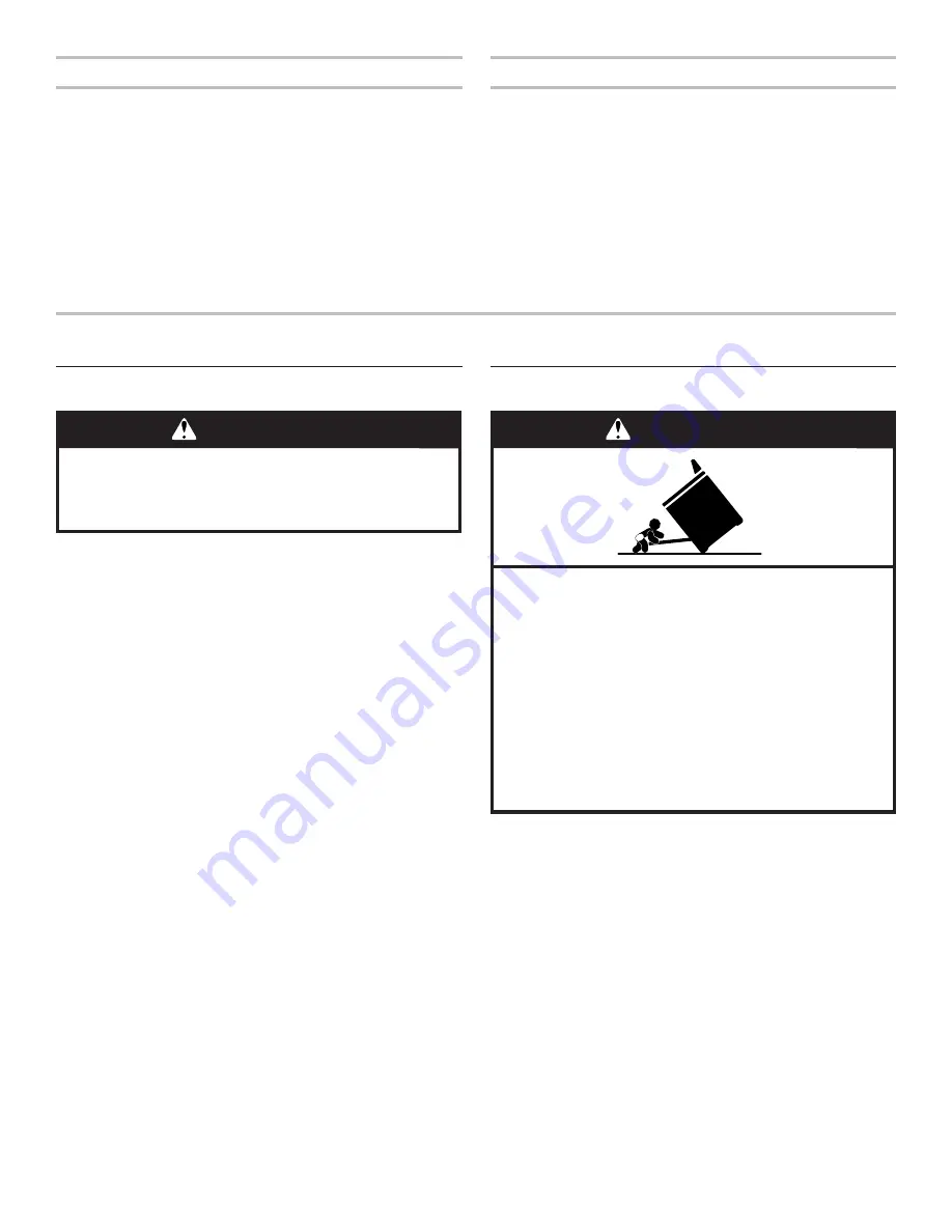 Amana AGR6303MMB Installation Instructions Manual Download Page 7