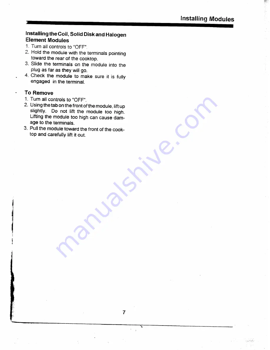 Amana AKDE5E Use And Care Manual Download Page 7