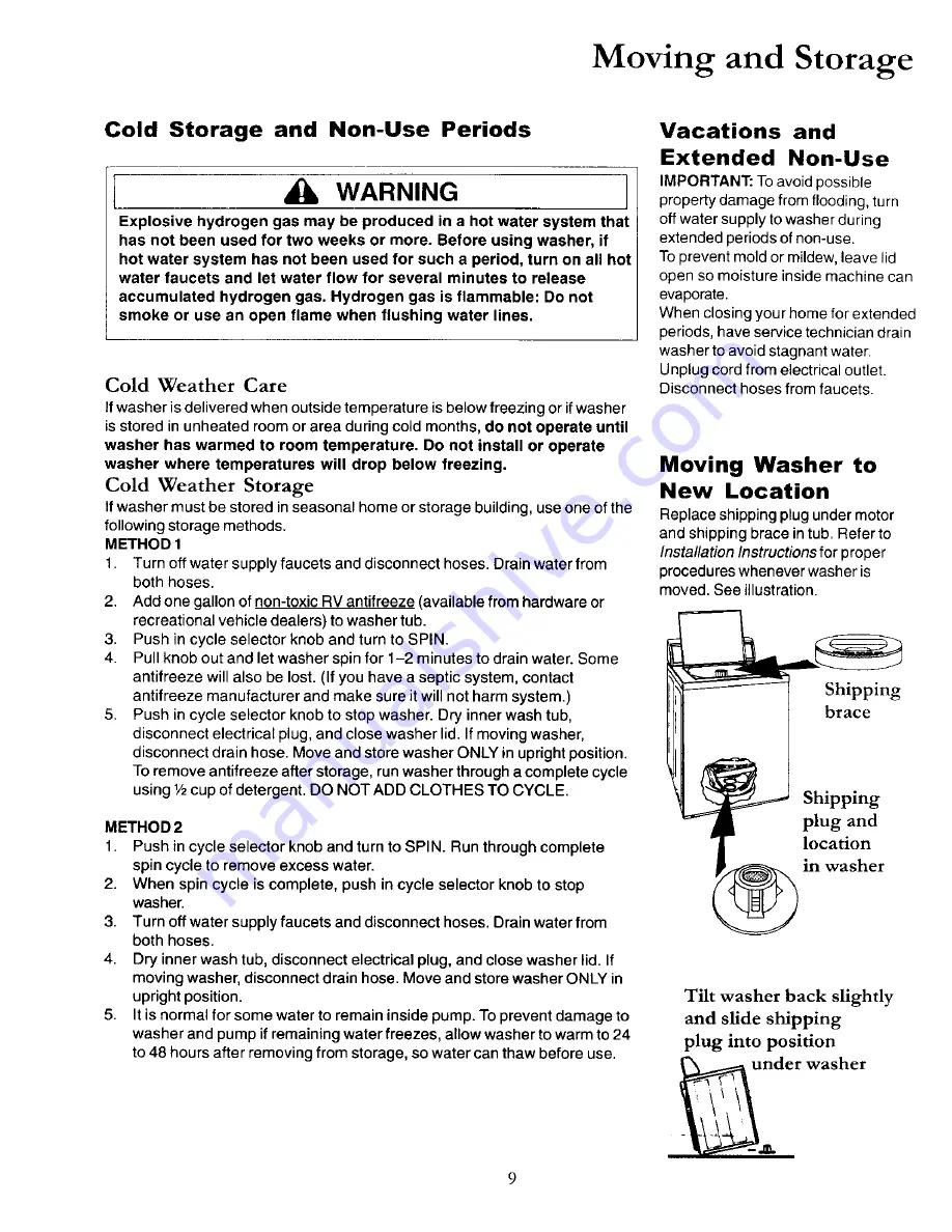 Amana ALW880QAW Owner'S Manual Download Page 9