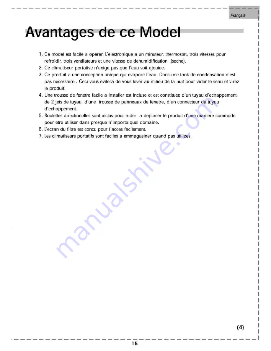 Amana AP095R Manual Download Page 15