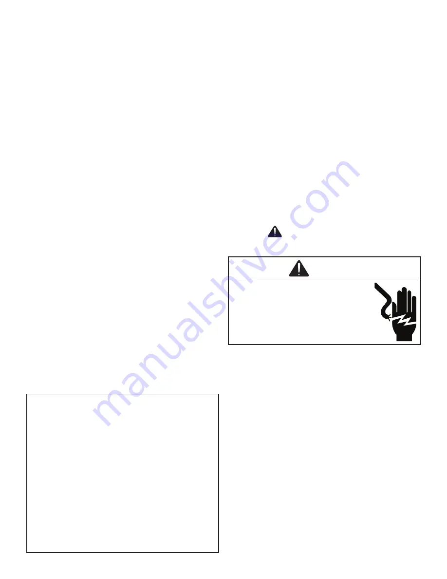 Amana AVH09 Installation Instructions & Owner'S Manual Download Page 2