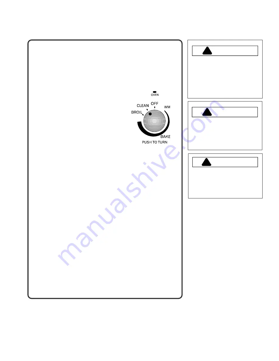 Amana BigOven ACF7225A Owner'S Manual Download Page 15