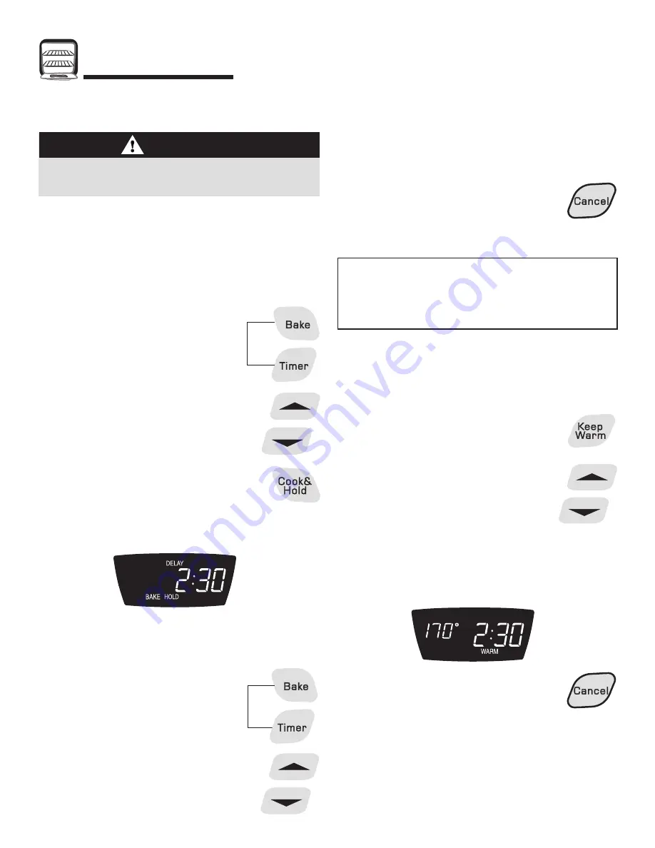 Amana Easy Touch Control 700 Use & Care Manual Download Page 11