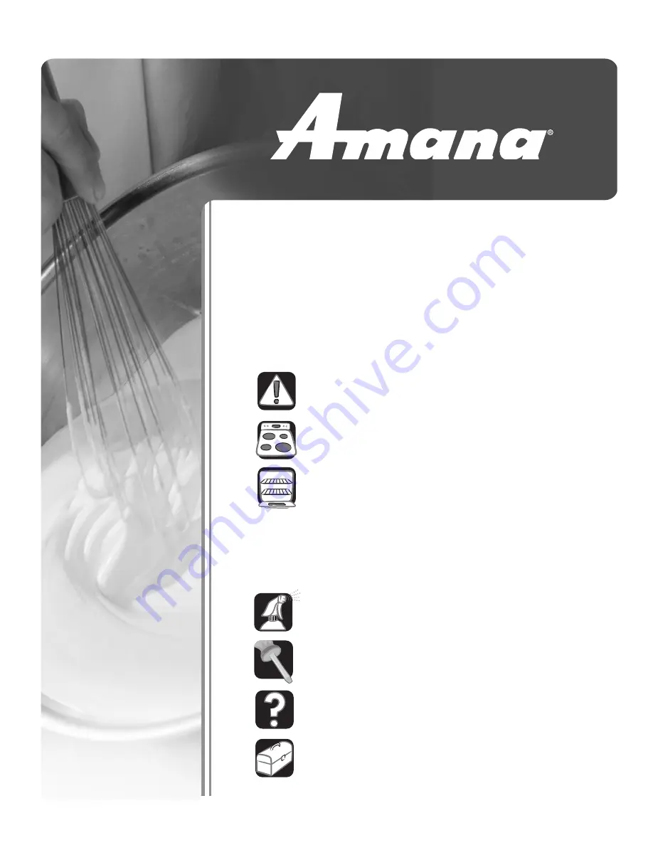 Amana Easy Touch Control 700 Use & Care Manual Download Page 25