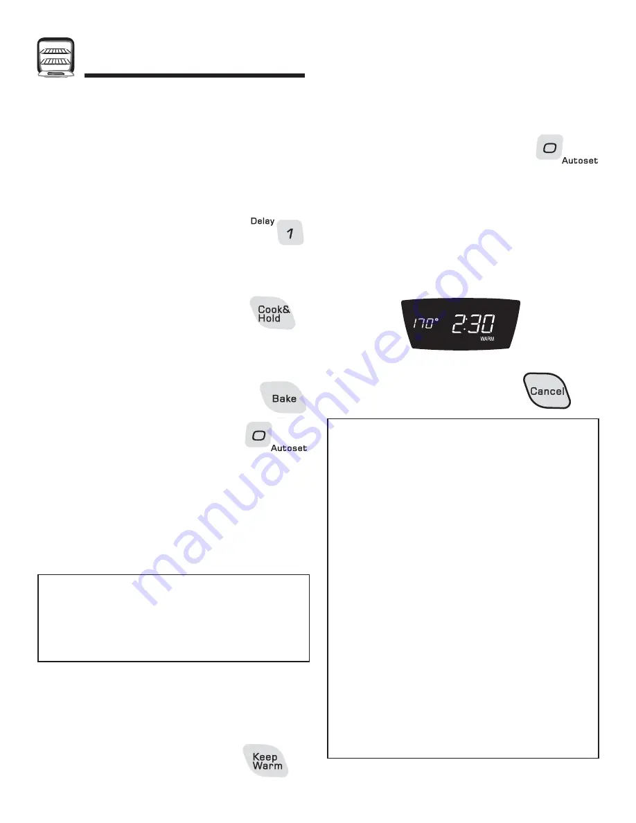 Amana EASY TOUCH CONTROL Easy Touch Control 800 Use & Care Manual Download Page 42