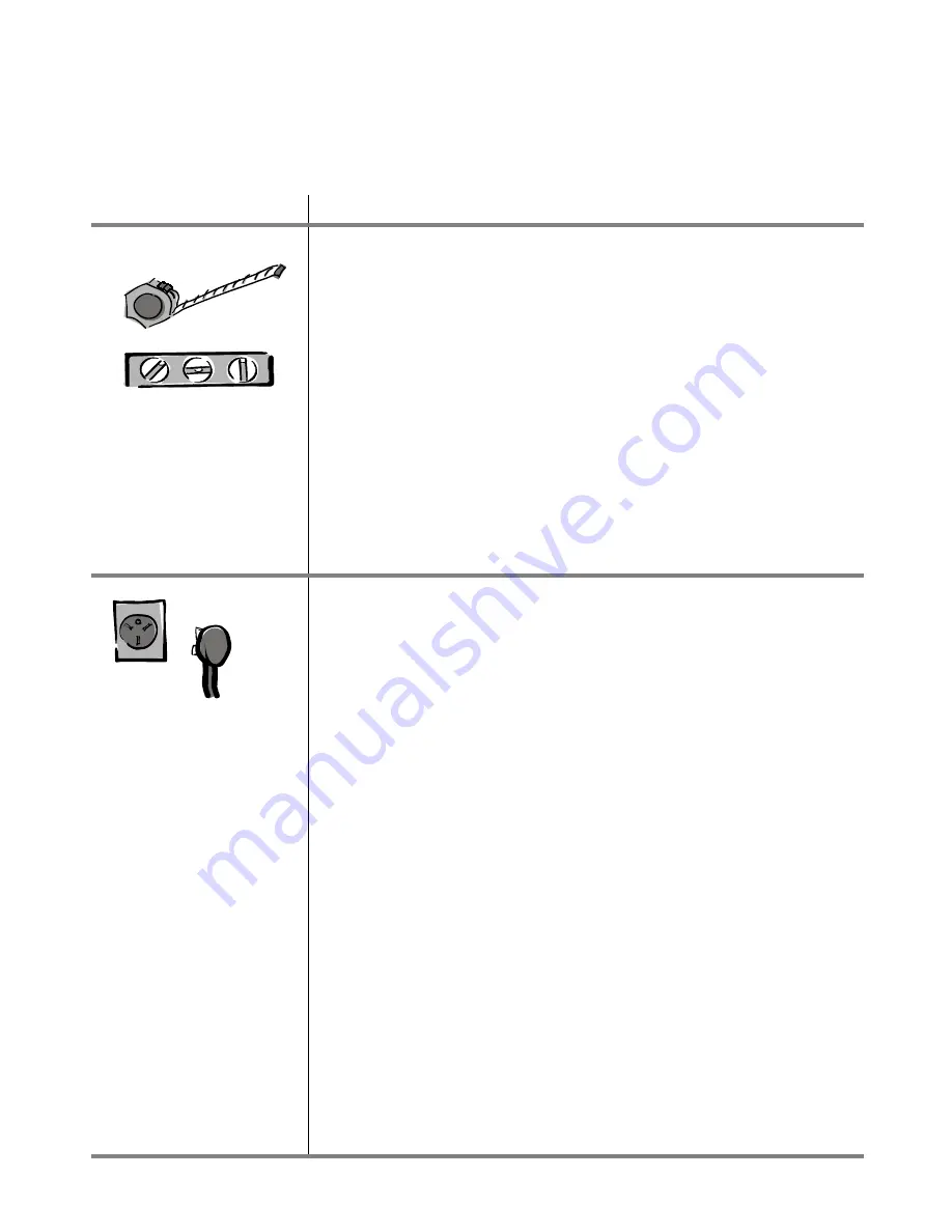 Amana Electric Slide-in Range Installation Instructions Manual Download Page 5