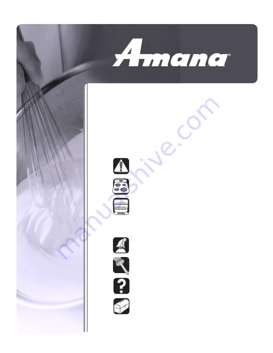 Amana Electric Smoothtop Use And Care Manual Download Page 1