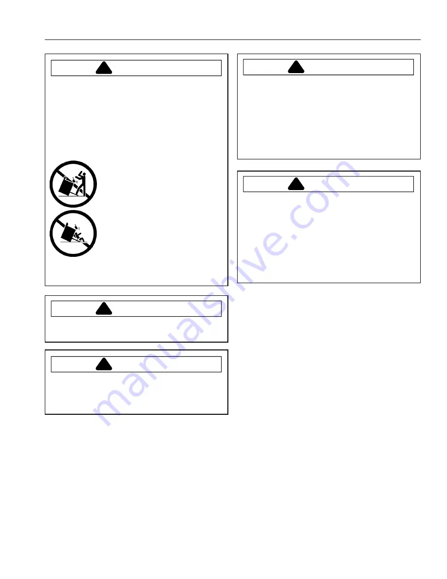 Amana EvenAir ZRTC7511 series Owner'S Manual Download Page 3