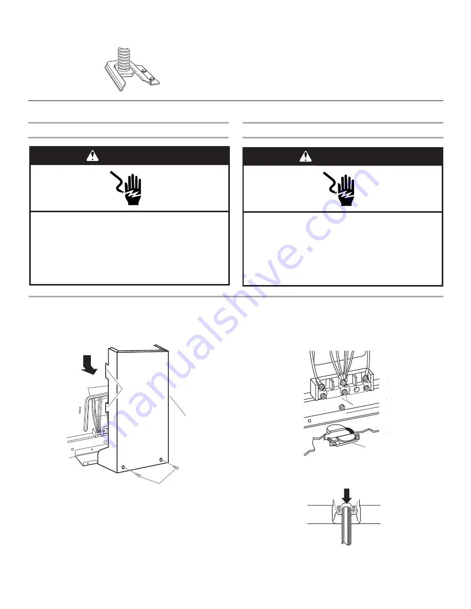 Amana GFE471LVQ - Ceramic Convection Range Скачать руководство пользователя страница 6