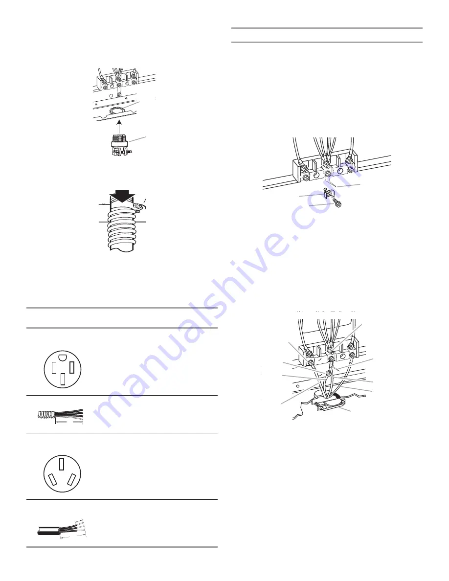 Amana GFE471LVQ - Ceramic Convection Range Installation Instructions Manual Download Page 7