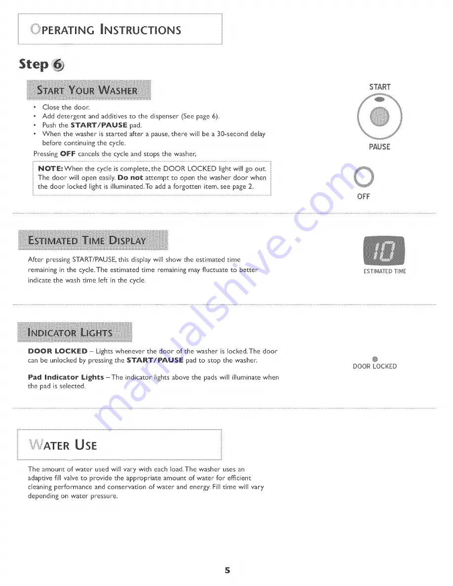 Amana NAH6800 Use & Care Manual Download Page 6