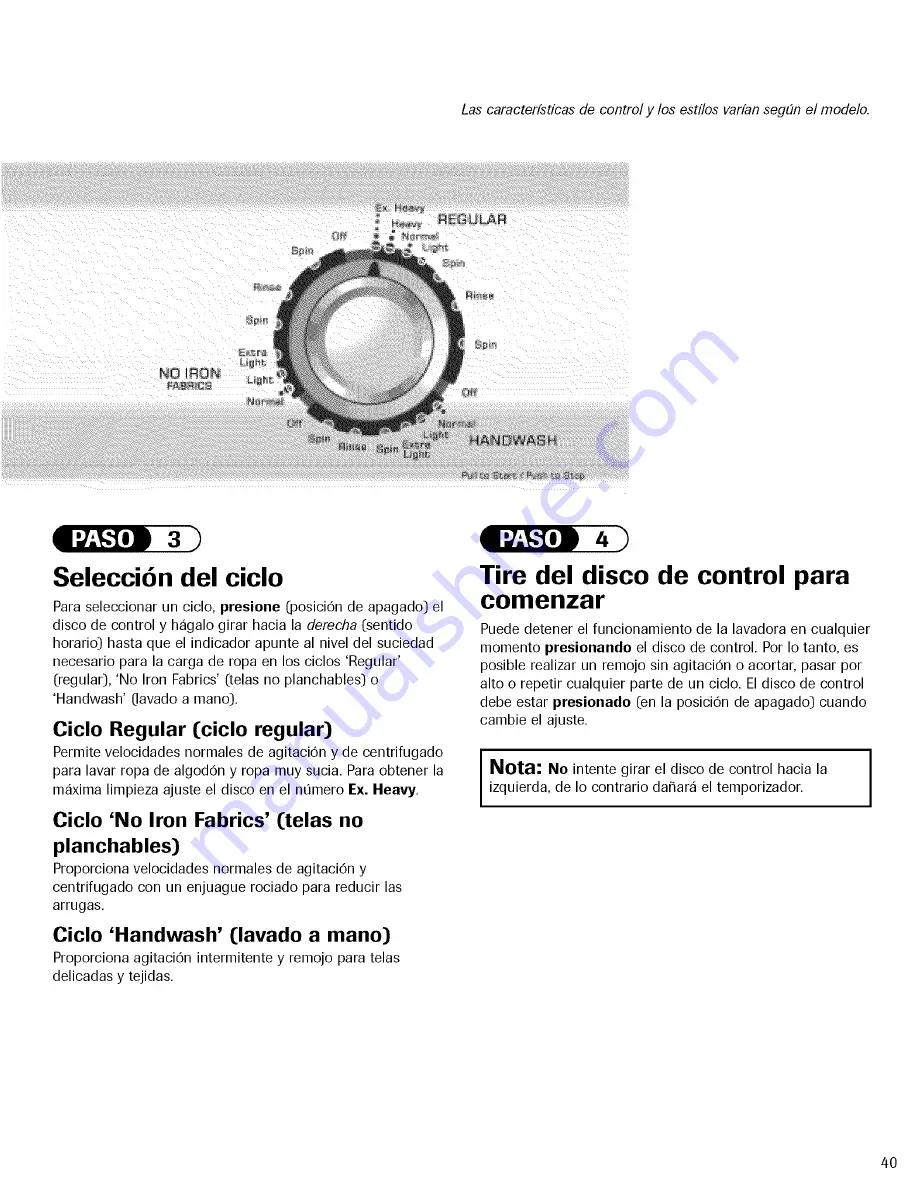 Amana NAV2335AWW Use & Care Manual Download Page 41