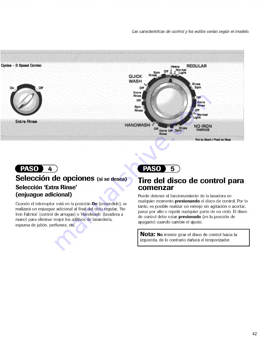 Amana NAV2335AWW Use & Care Manual Download Page 43