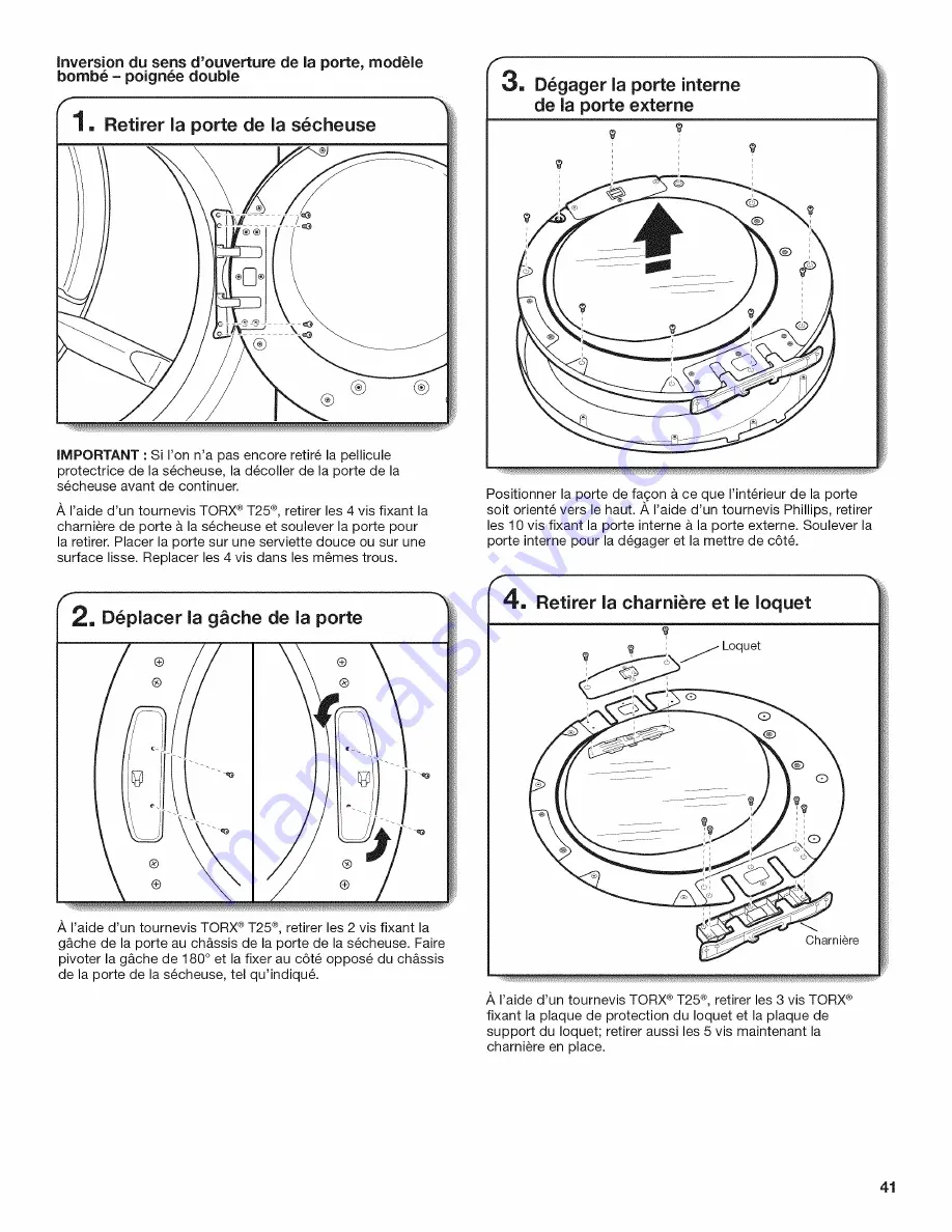 Amana NGD5700BW0 Installation Instructions Manual Download Page 41