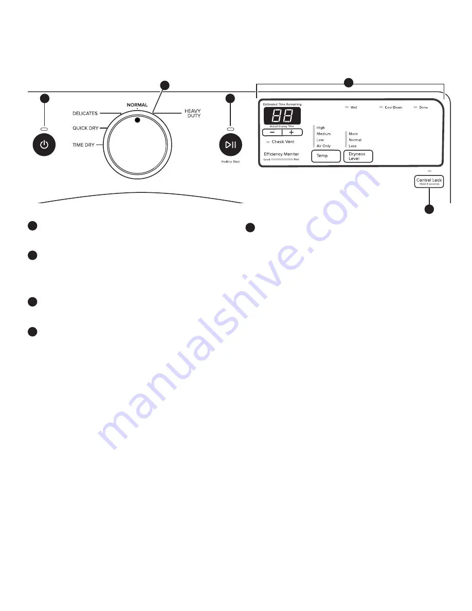 Amana NGD5800DW Use & Care Manual Download Page 6