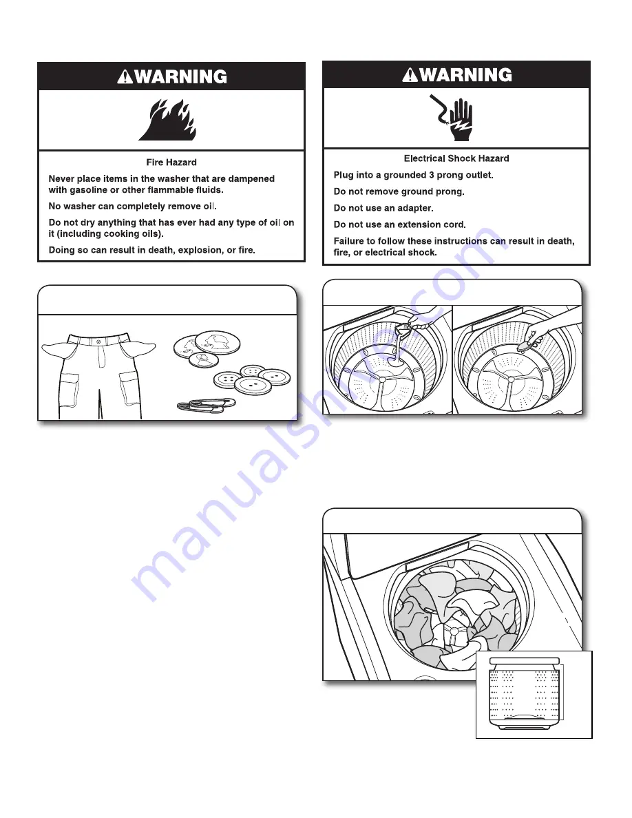 Amana NTC3500FW0 Use And Care Manual Download Page 15