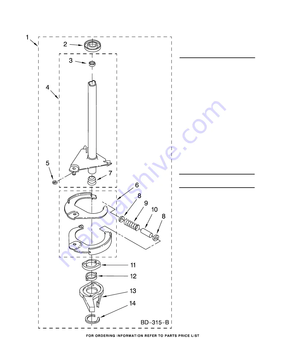 Amana NTW4600VQ1 Parts List Download Page 11