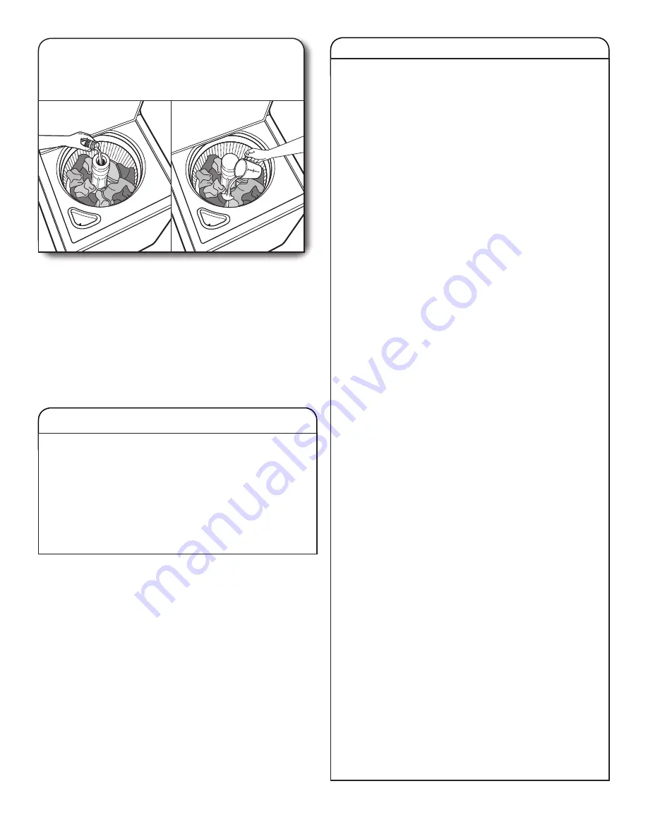 Amana NTW4605EW Use And Care Manual Download Page 25