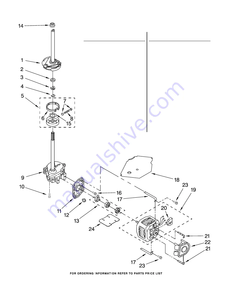 Amana NTW5205TQ0 Parts List Download Page 7