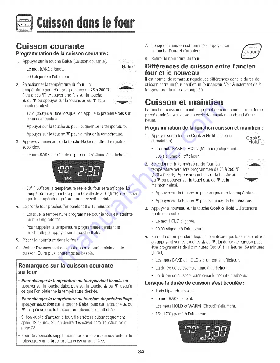 Amana PGS3759BDB Use & Care Manual Download Page 35