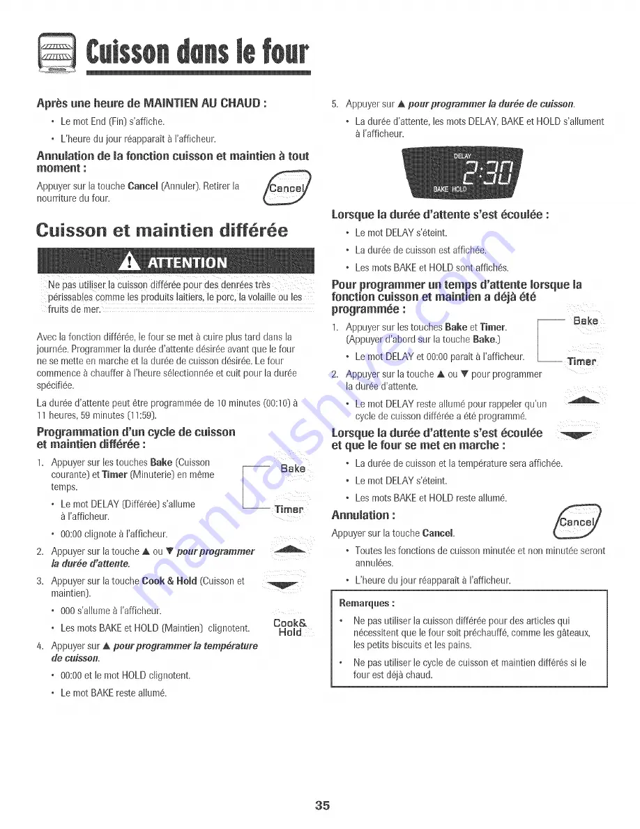 Amana PGS3759BDB Use & Care Manual Download Page 36