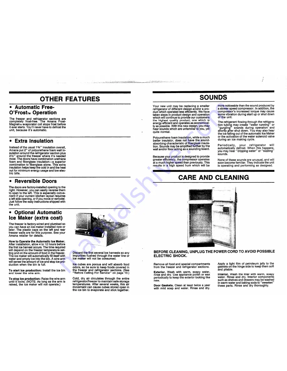 Amana TM16Q Use And Care Manual Download Page 5