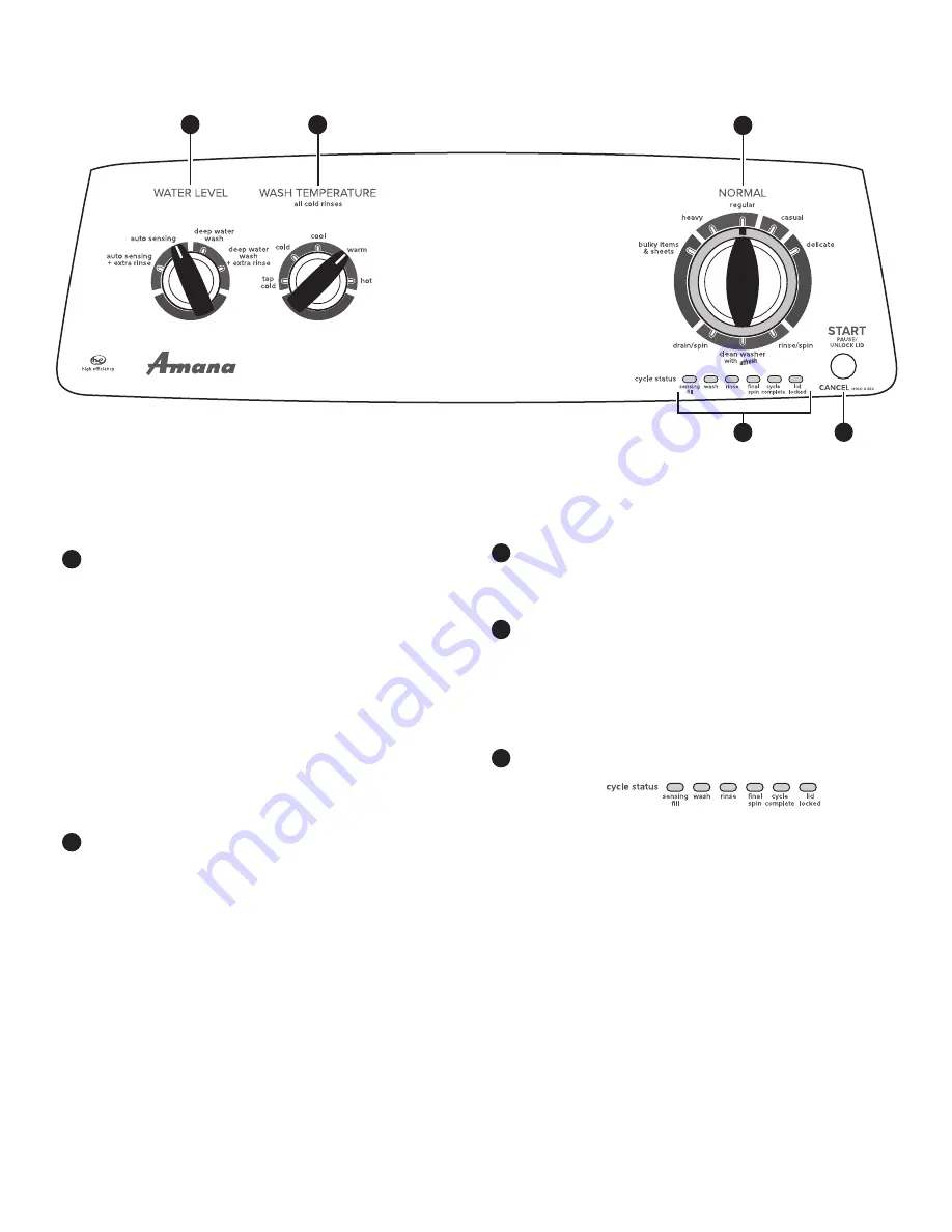 Amana W11158492A Use And Care Manual Download Page 4