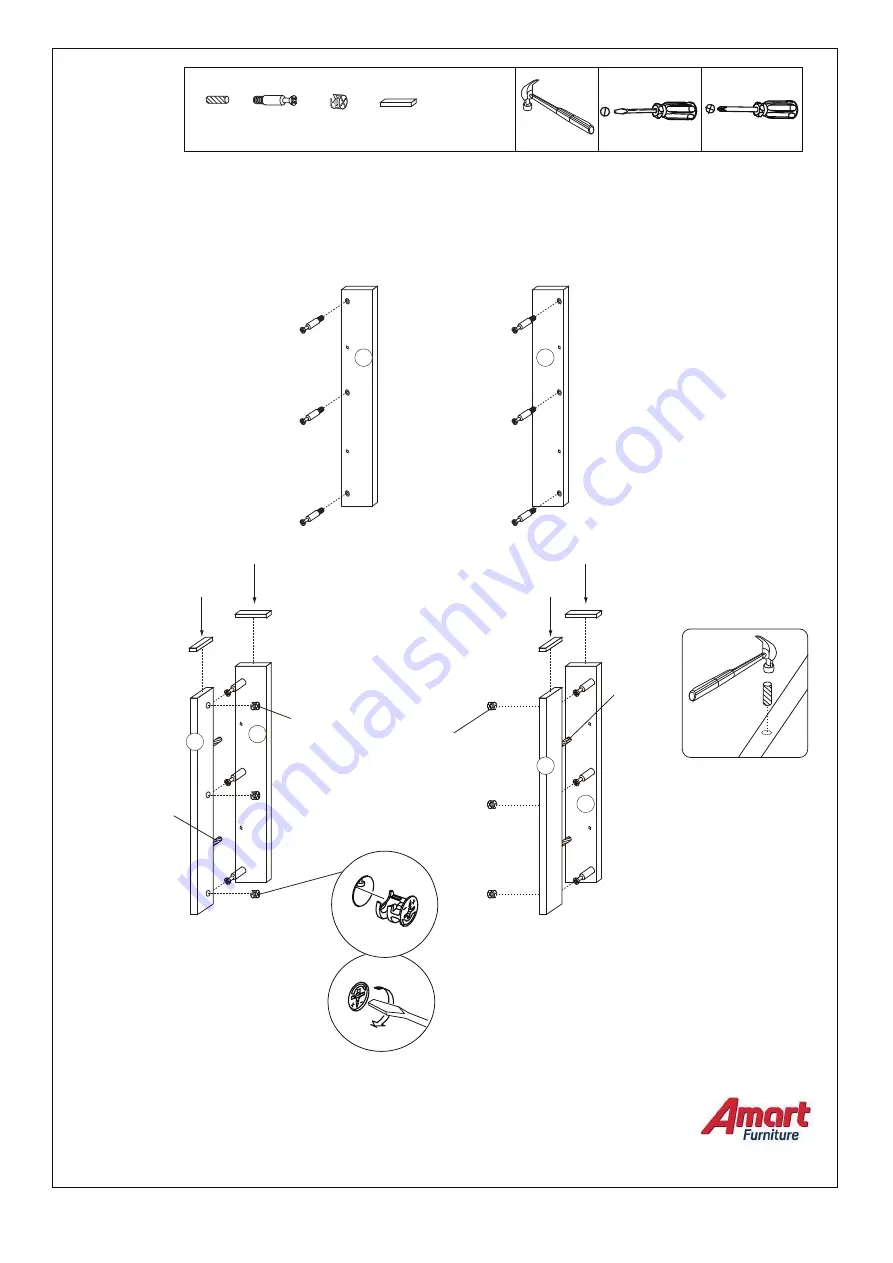 Amart Furniture 51822 Assembly Instructions Manual Download Page 5