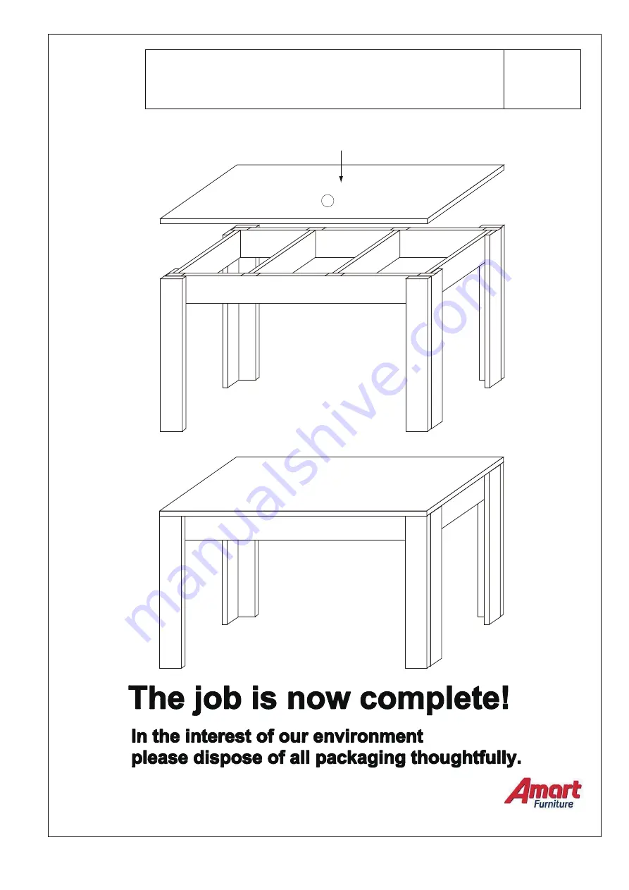 Amart Furniture 51822 Assembly Instructions Manual Download Page 8