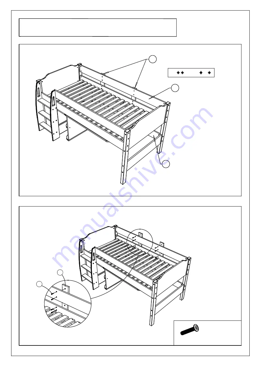 Amart Furniture 58135 Assembly Instruction Manual Download Page 14