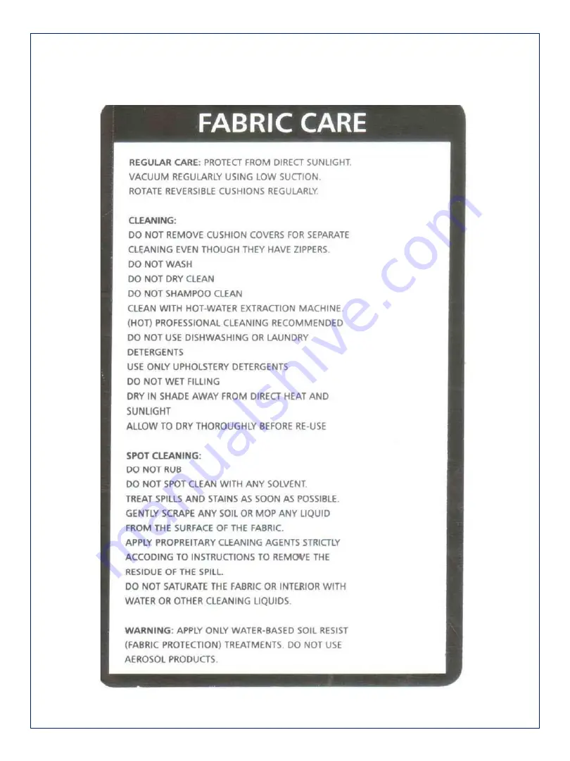 Amart Furniture 58478 Assembly Instruction Download Page 5