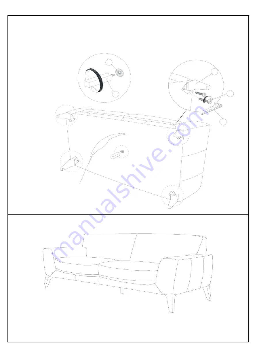 Amart Furniture 65873 Assembly Instruction Download Page 4