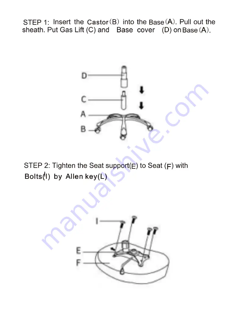 Amart Furniture 71726 Assembly Instruction Manual Download Page 4