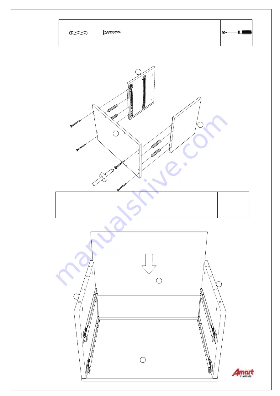 Amart Furniture 76053 Assembly Instruction Manual Download Page 7