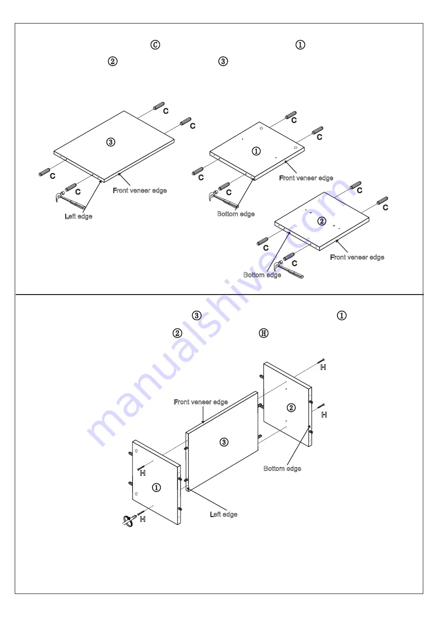 Amart Furniture ANNEKA 54582 Assembly Instruction Manual Download Page 5