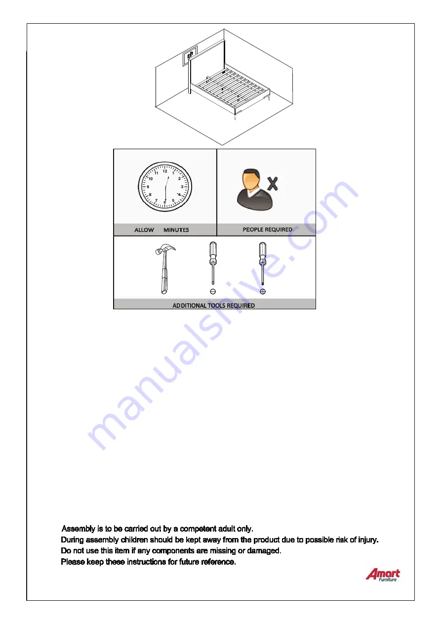 Amart Furniture ASHA 66904 Скачать руководство пользователя страница 2