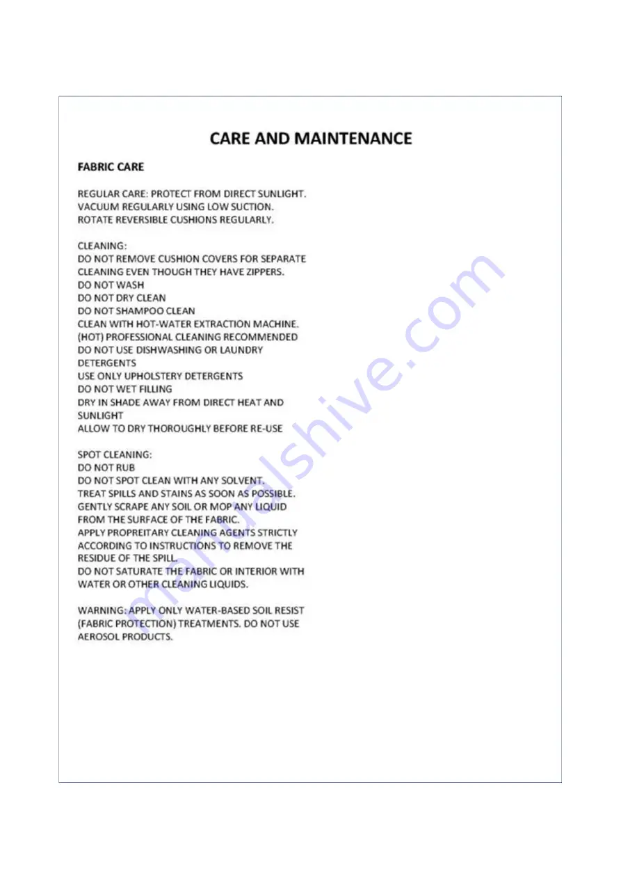 Amart Furniture ASHLEIGH 53461 Assembly Instruction Manual Download Page 8