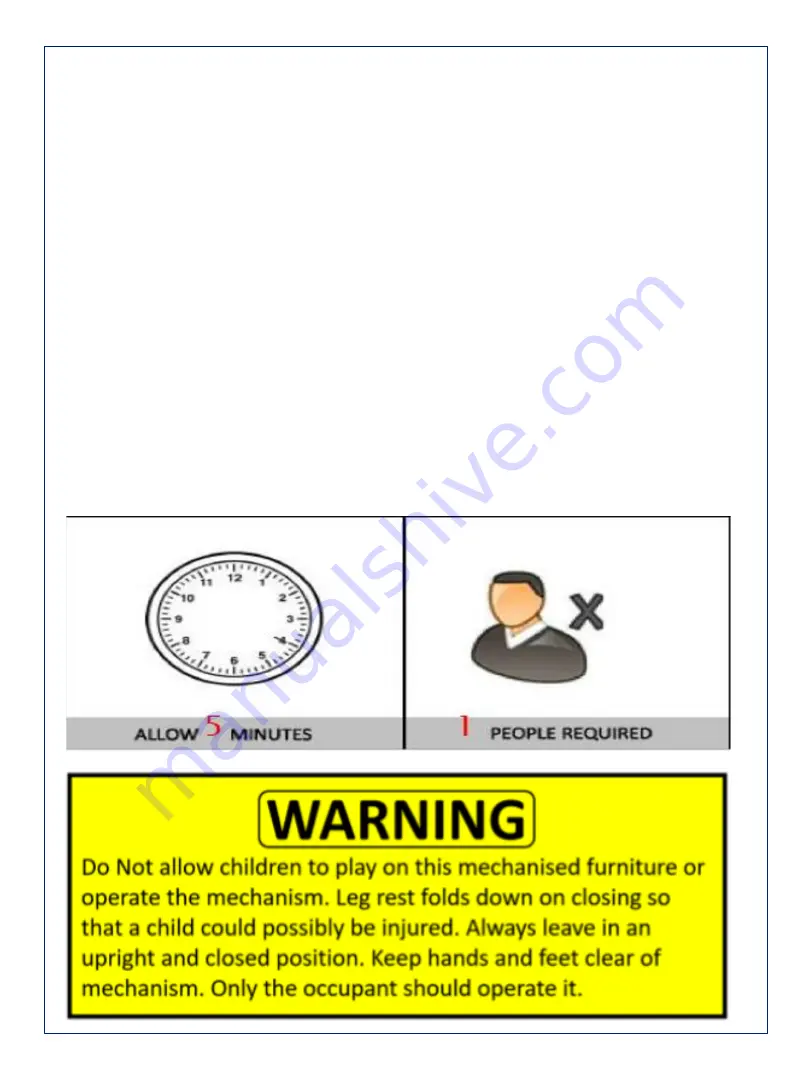 Amart Furniture ASTORIA 74845 Assembly Instruction Manual Download Page 2