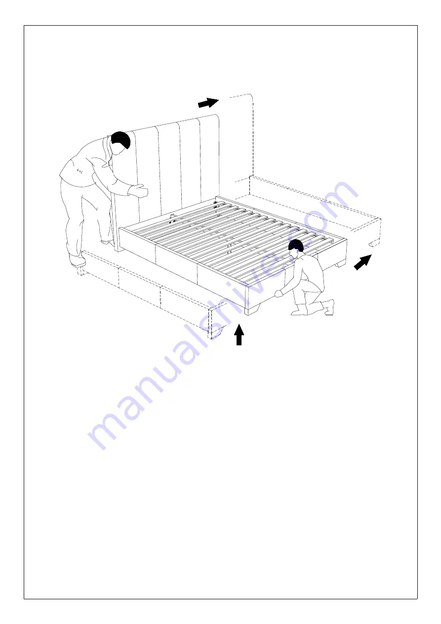 Amart Furniture AVERY QUEEN BED 65536 Скачать руководство пользователя страница 6