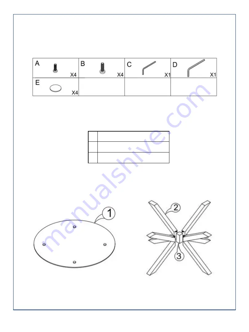 Amart Furniture BOULEVARD 65857 Скачать руководство пользователя страница 3