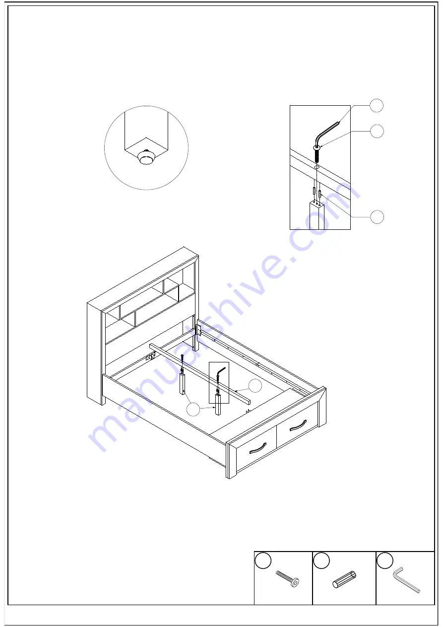 Amart Furniture BROOKHAVEN 72571 Assembly Instruction Manual Download Page 5