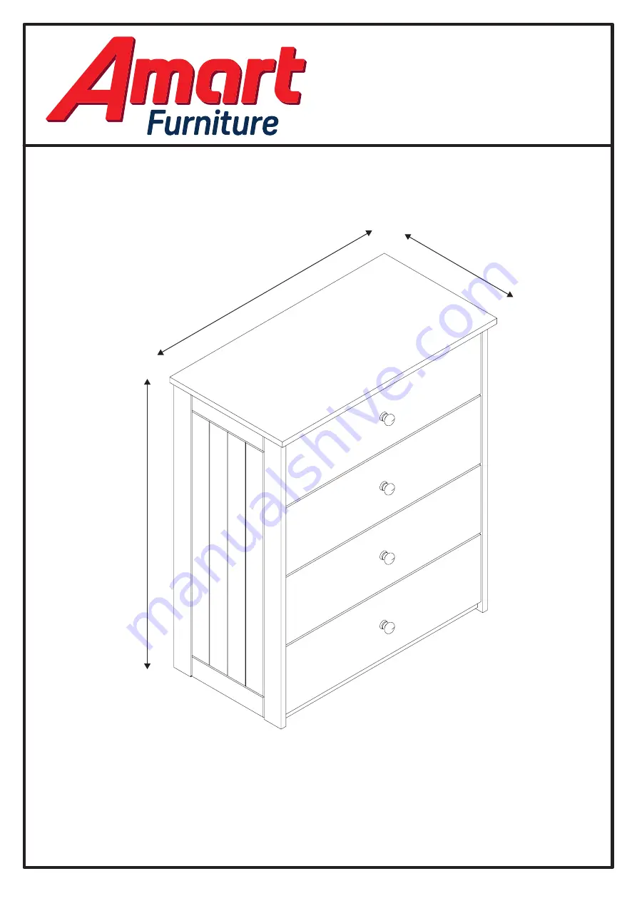 Amart Furniture CAPTAIN JACK 55215 Assembly Instruction Download Page 1