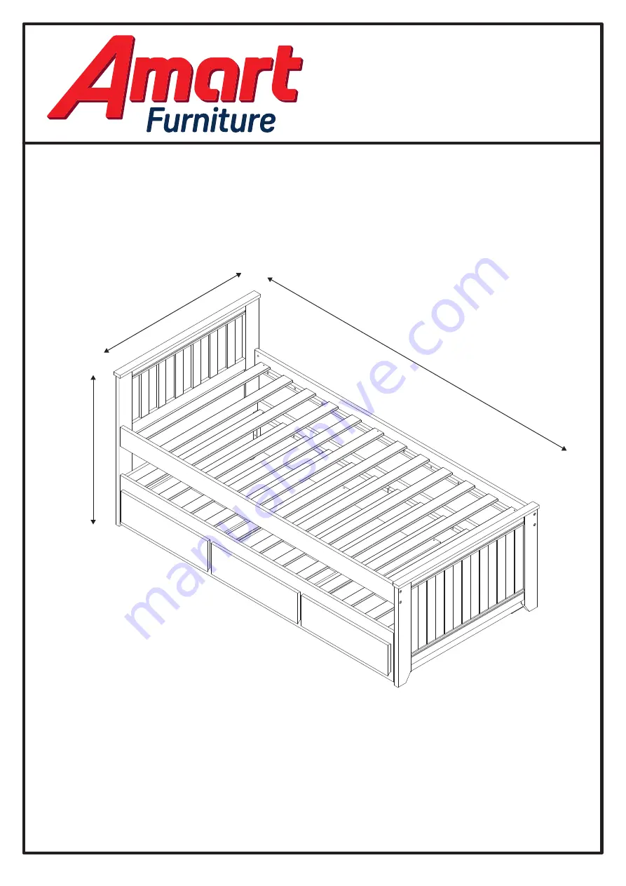 Amart Furniture CAPTAIN JACK 55251 Assembly Instruction Manual Download Page 1