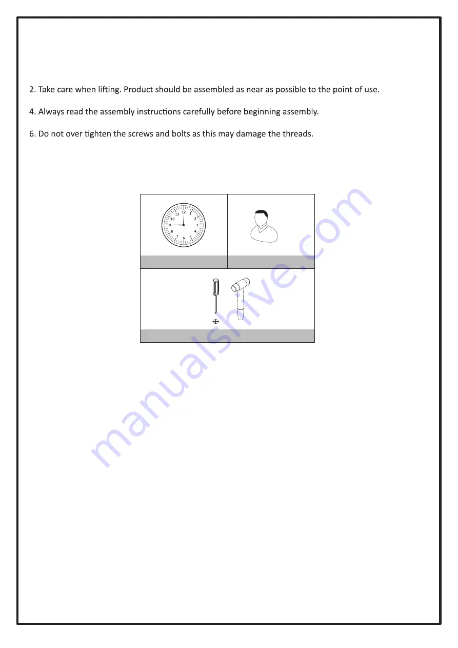 Amart Furniture CAPTAIN JACK 55251 Assembly Instruction Manual Download Page 2